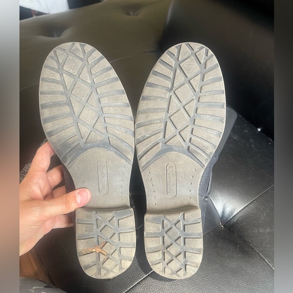 BareTraps Black Tall Boots with Buckle Detail - Picture 7 of 10